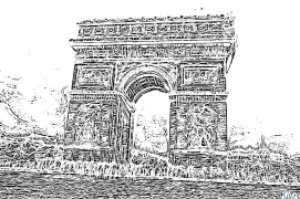 arc Coloriages À Imprimer